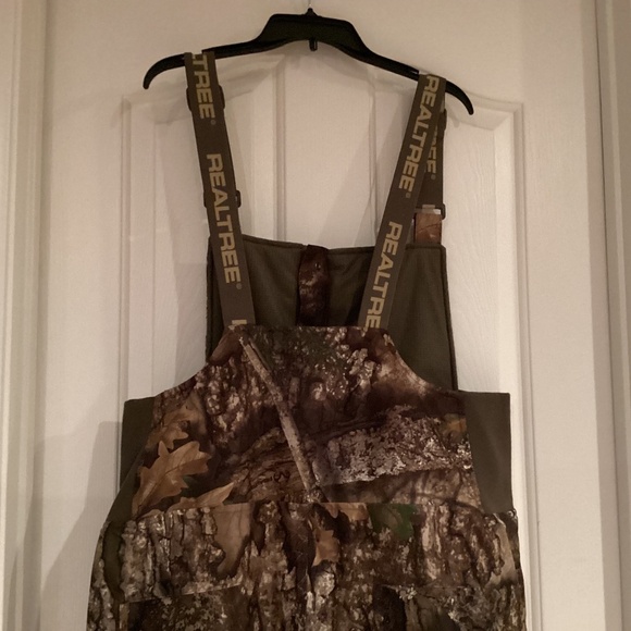 Real Tree APX Blocker Outdoors Men’s Drencher Insulated Bib, Size XL, Multi Col - Picture 4 of 5